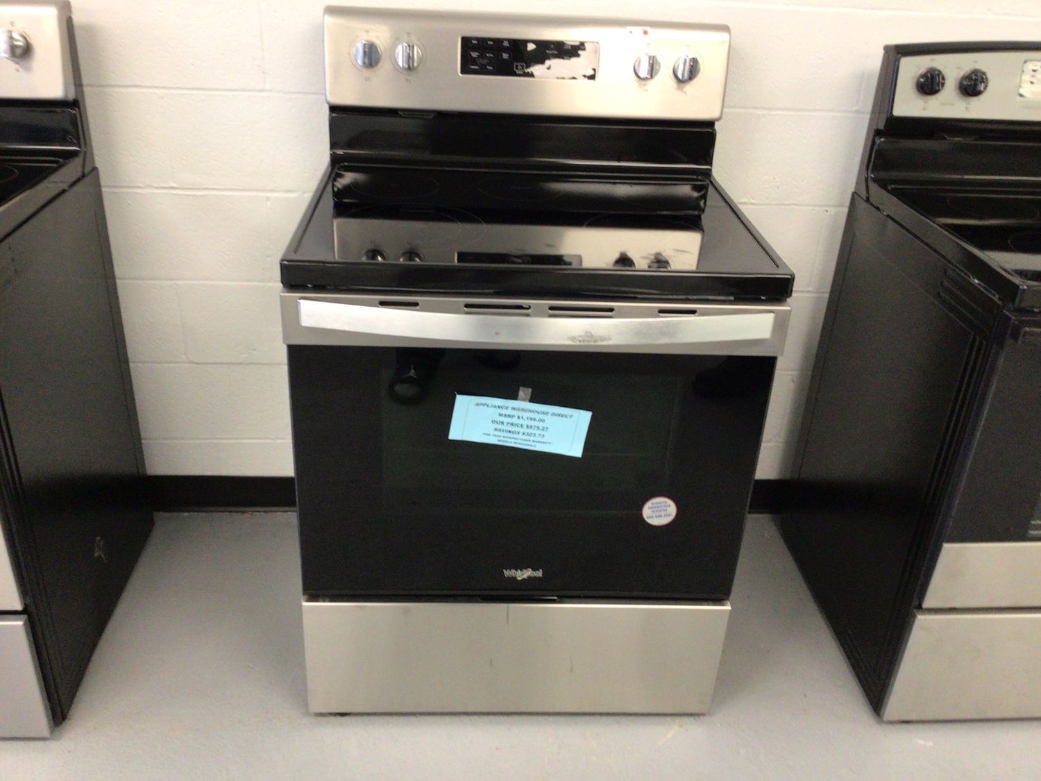 WFE535SOLS ELECTRIC RANGE