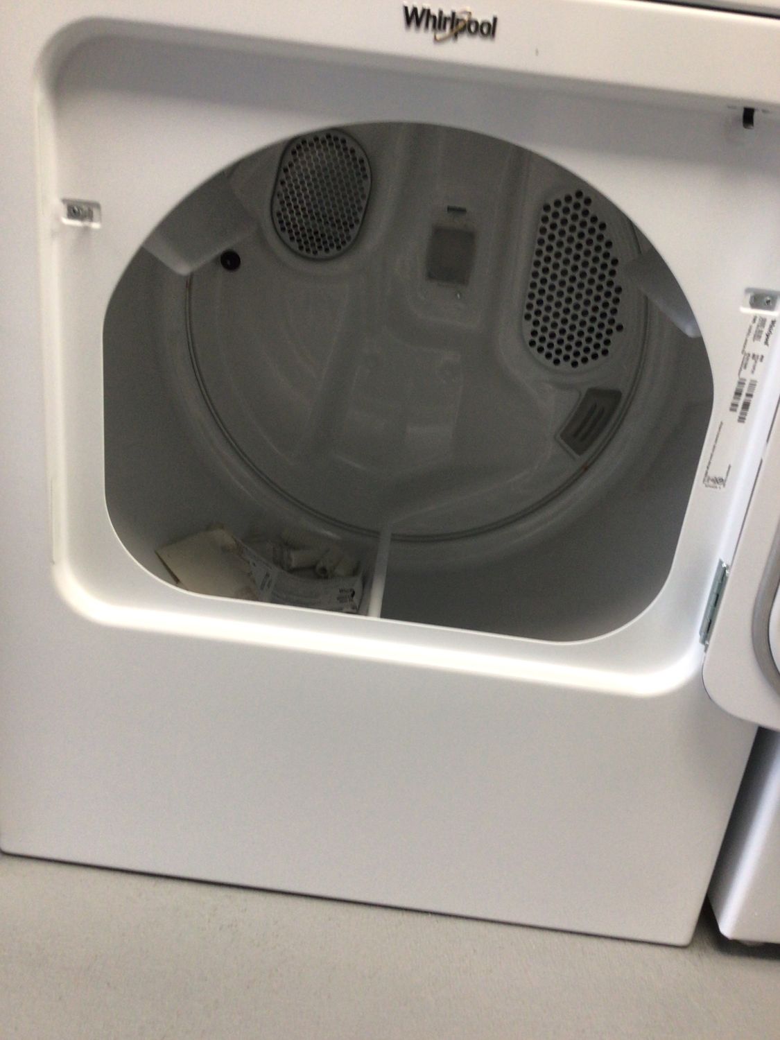 WHIRLPOOL DRYER WED6150PW ELECTRIC