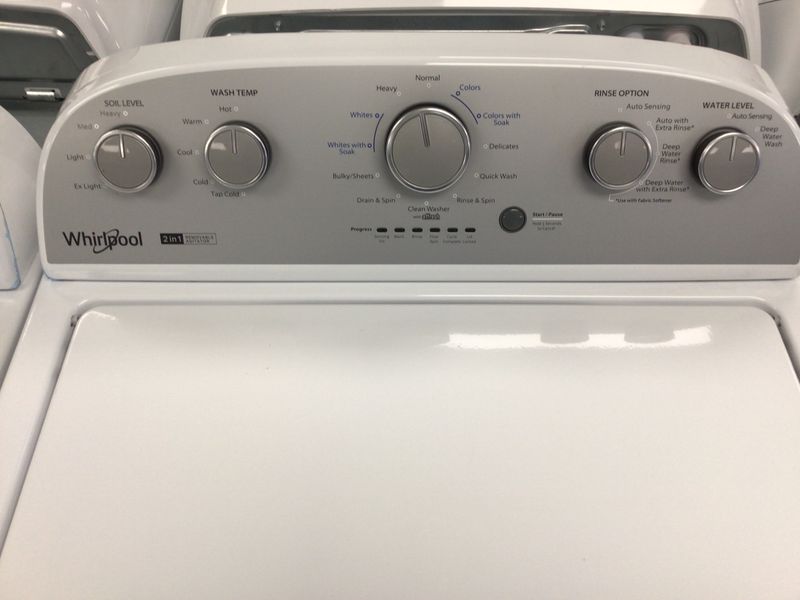 WHIRLPOOL WASHER WTW4957PW-1 3.8 - 3.9 cu. ft.