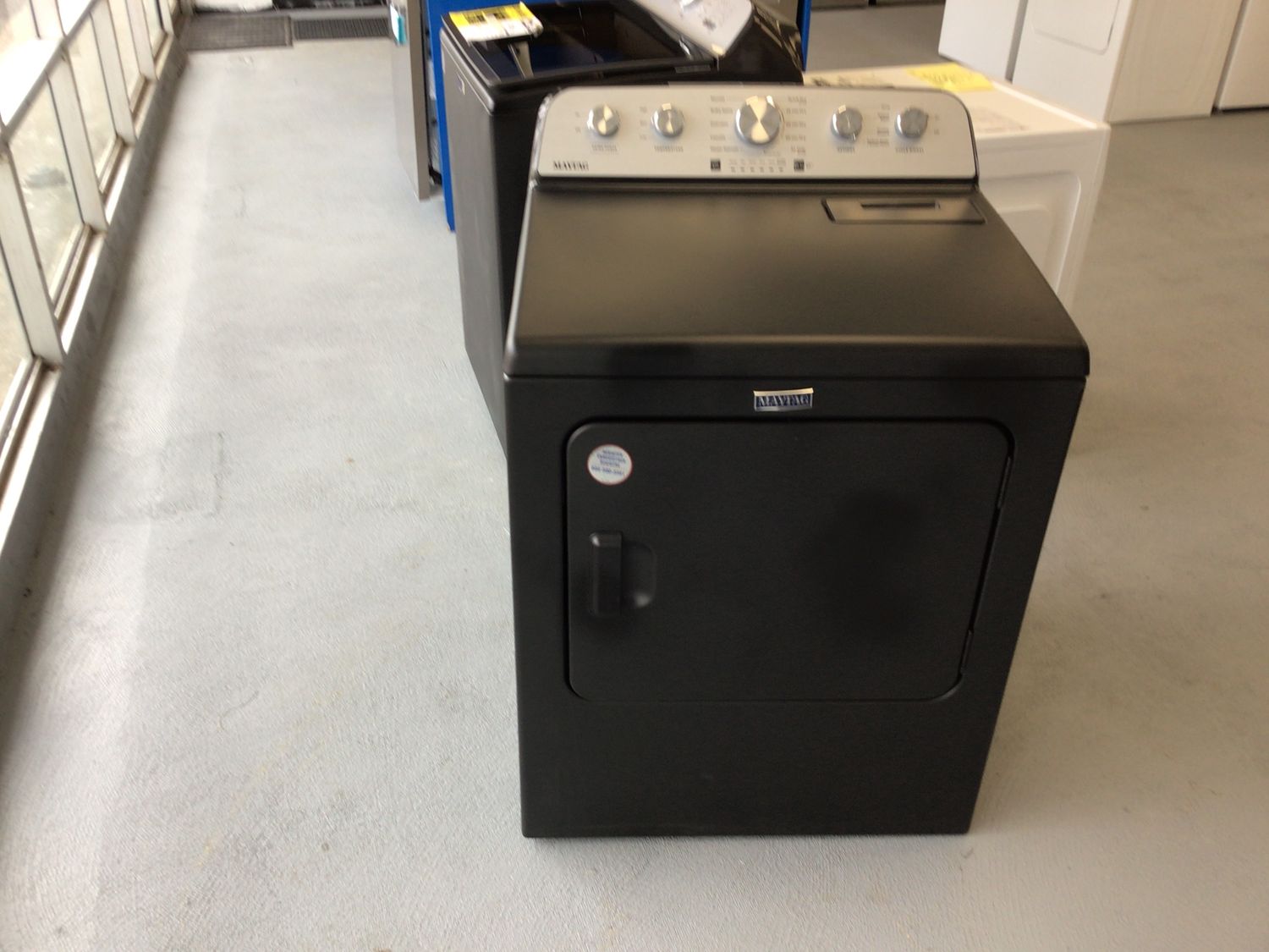MAYTAG DRYER MED6230HW VOLCANO BLK
