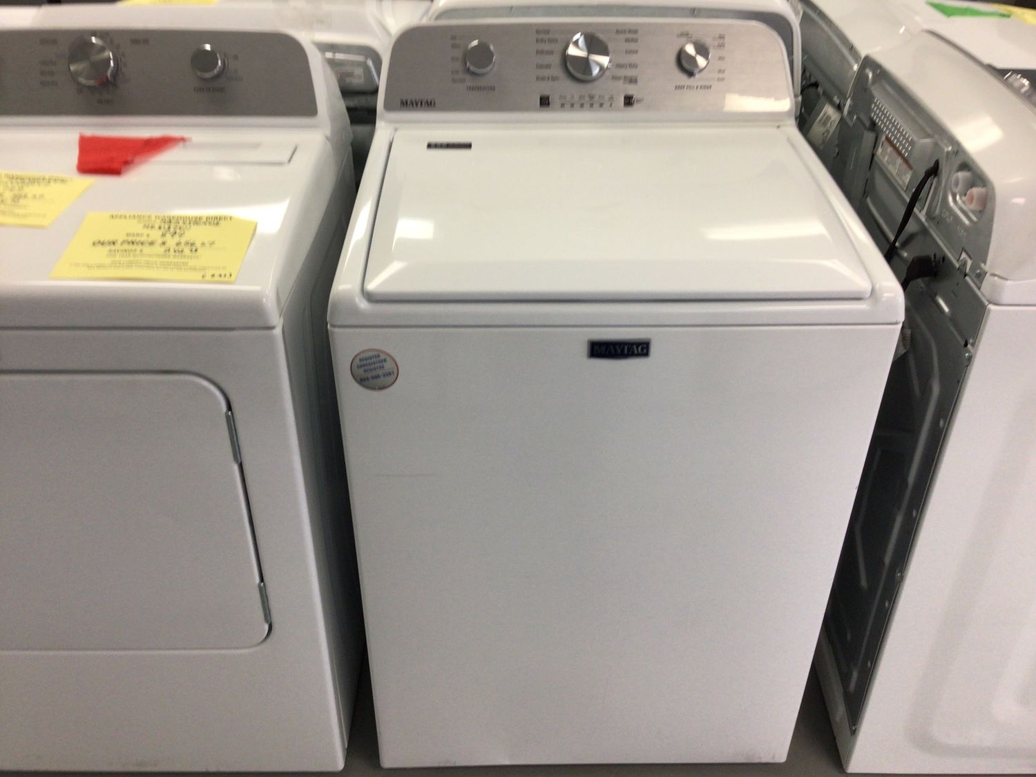 MAYTAG WASHER MVW4505MW 4.5 cu. ft.