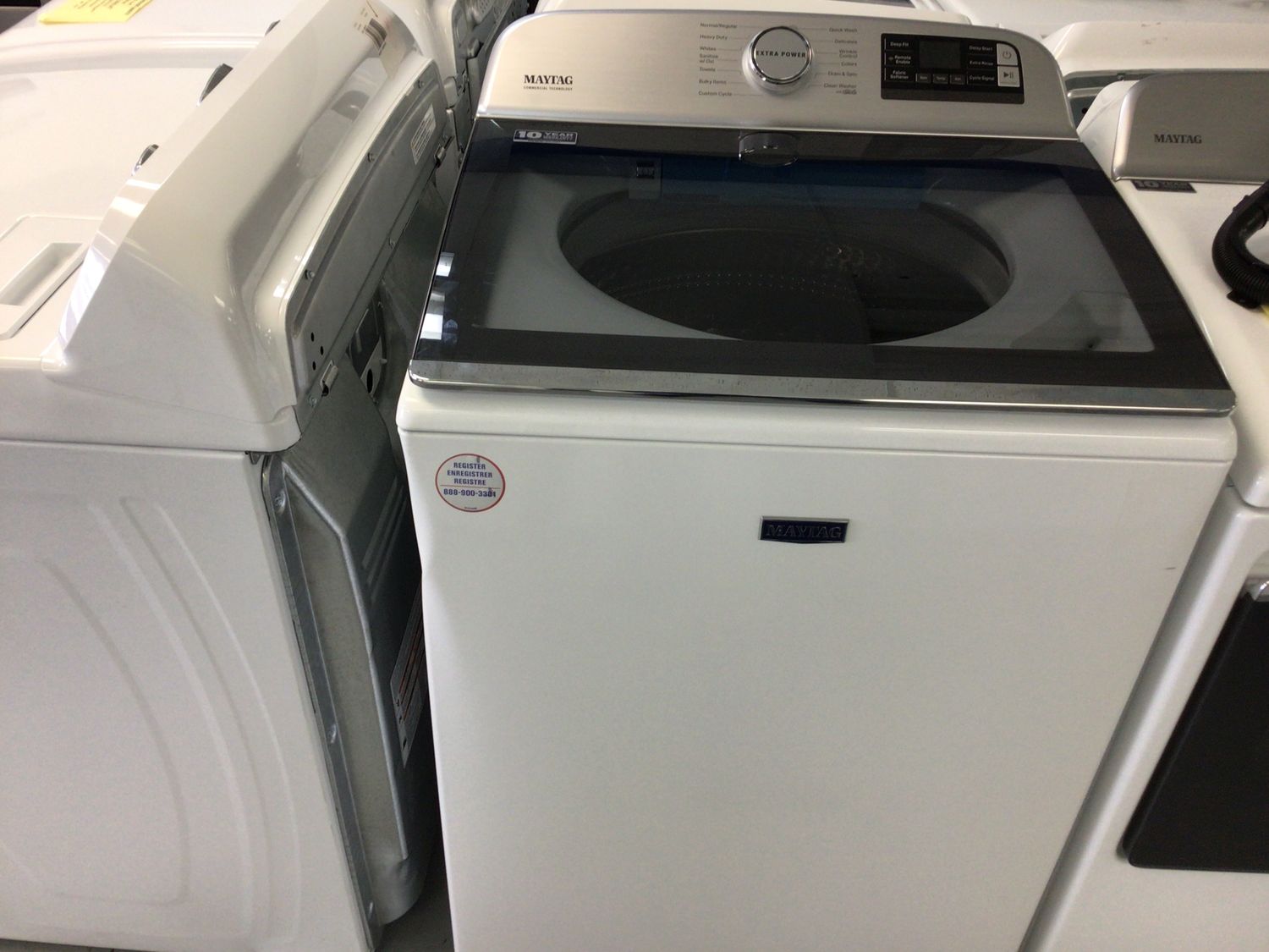MAYTAG WASHER MVW7232HW-2 5.3 cu. ft.