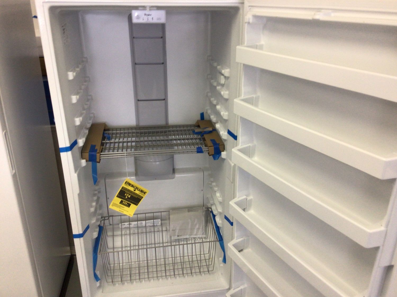 WHIRLPOOL UPRIGHT FREEZER WZF34X20DW06