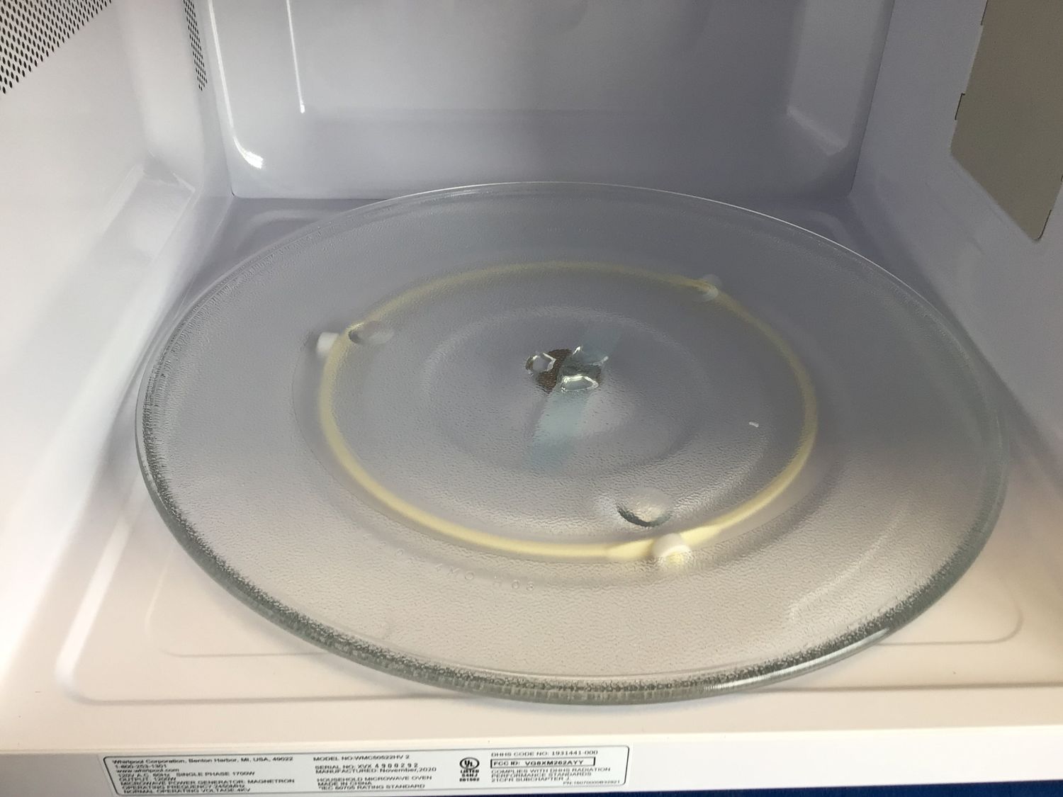 WMC50522HV COUNTER MICROWAVE