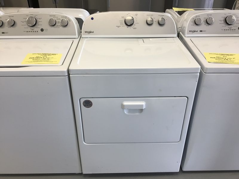 WHIRLPOOL DRYER WED4950HW ELECTRIC