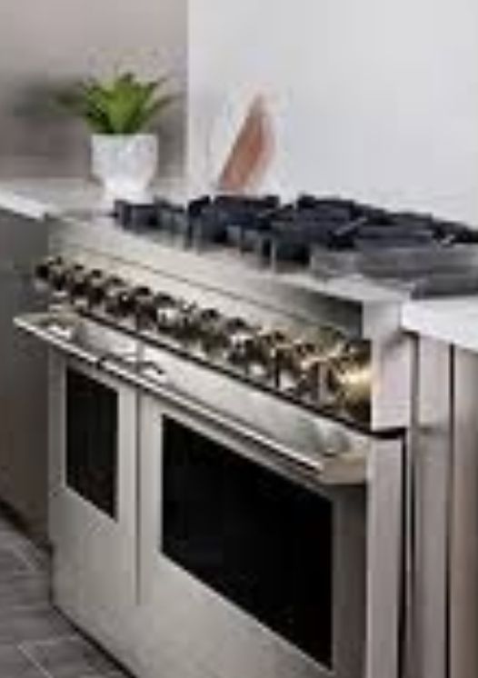 48” RISE JennAir Gas Professional Style Range with Chrome Infused Griddle