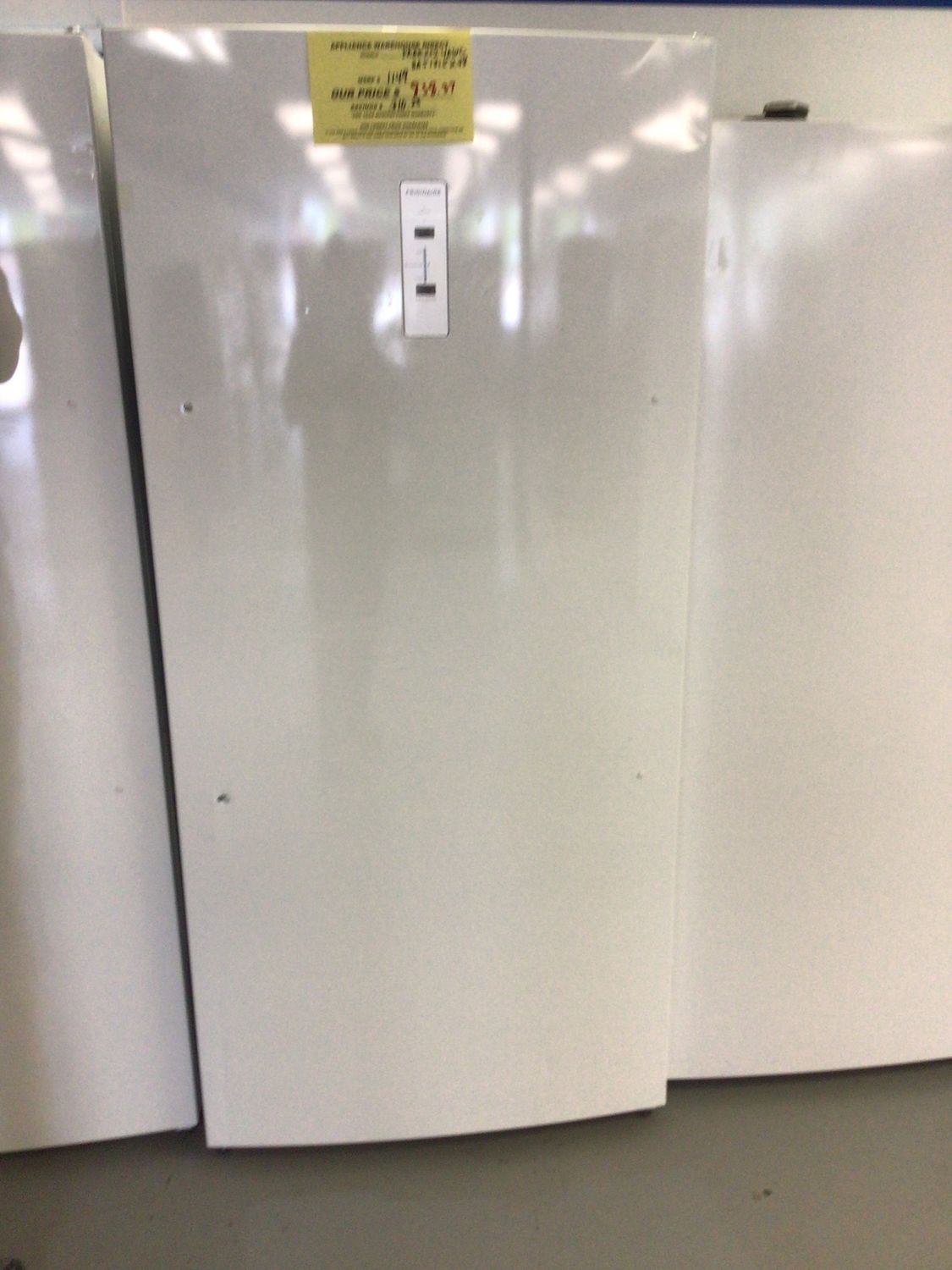 FRAE2024AW-1 Frigidaire 33 in. 20 cu.ft. Freezerless Refrigerator, Garage Ready Energy Star White H.71.79 in. W.32.625 in. D. 29.875 in