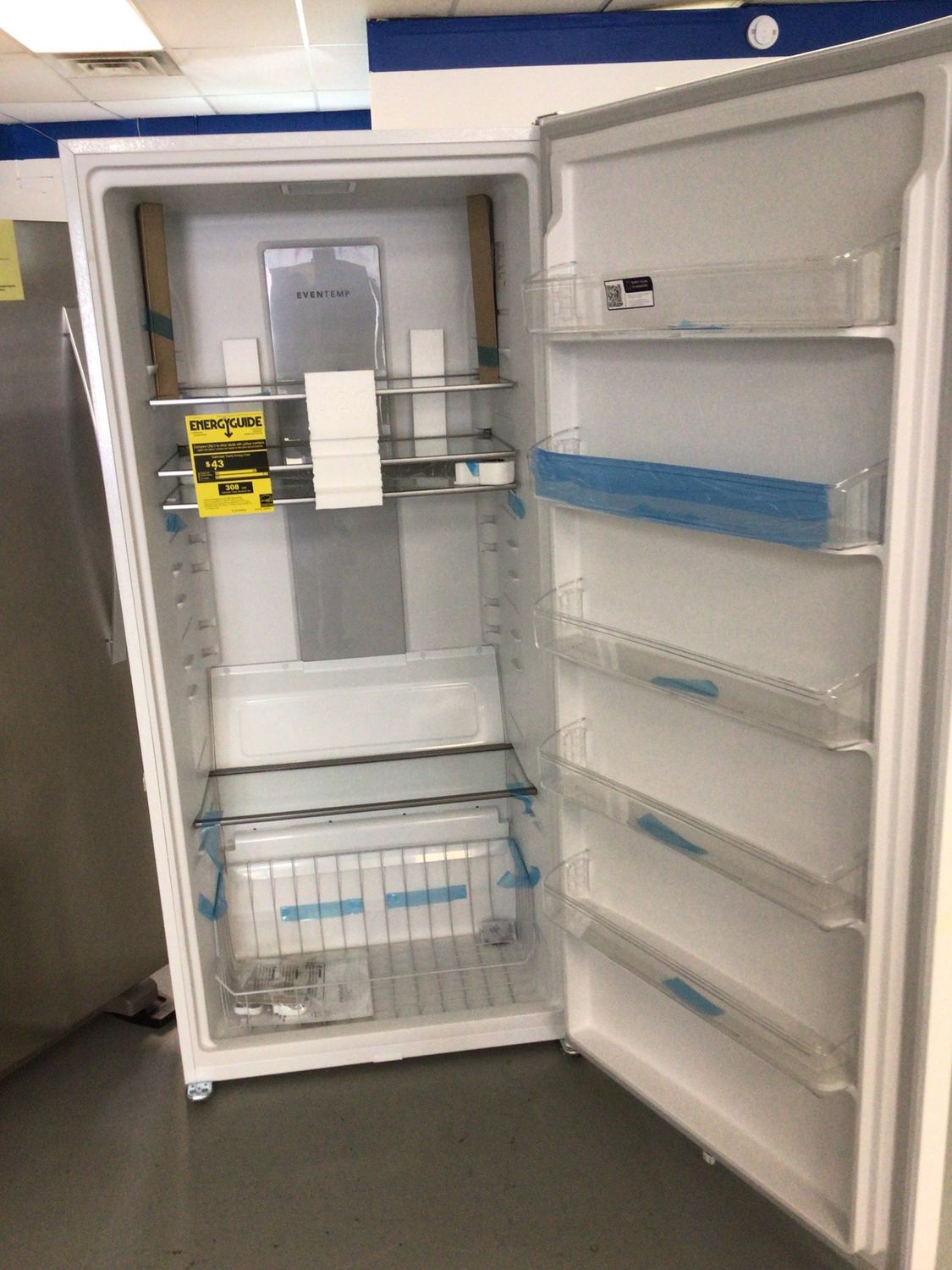 FRAE2024AW Frigidaire 33 in. 20 cu.ft. Freezerless Refrigerator, Garage Ready Energy Star White H.71.79 in. W.32.625 in. D. 29.875 in