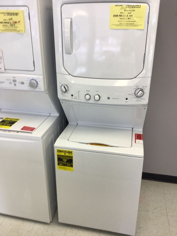GE ELECTRIC WASHER DRYER COMBO ENERGYSTAR WHITE GUD27ESSMIWW