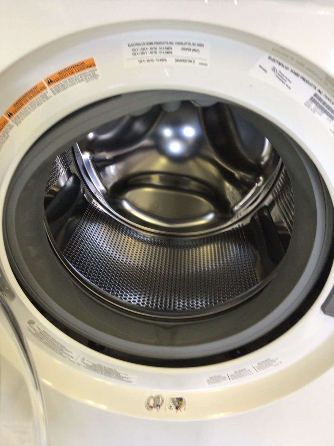 ELTE7300AW ELECTROLUX LAUNDRY TOWER - 4.4 cu.ft. STACKED WASHER &amp; 8.0 cu.ft. ELECTRIC DRYER, ENERGY STAR
