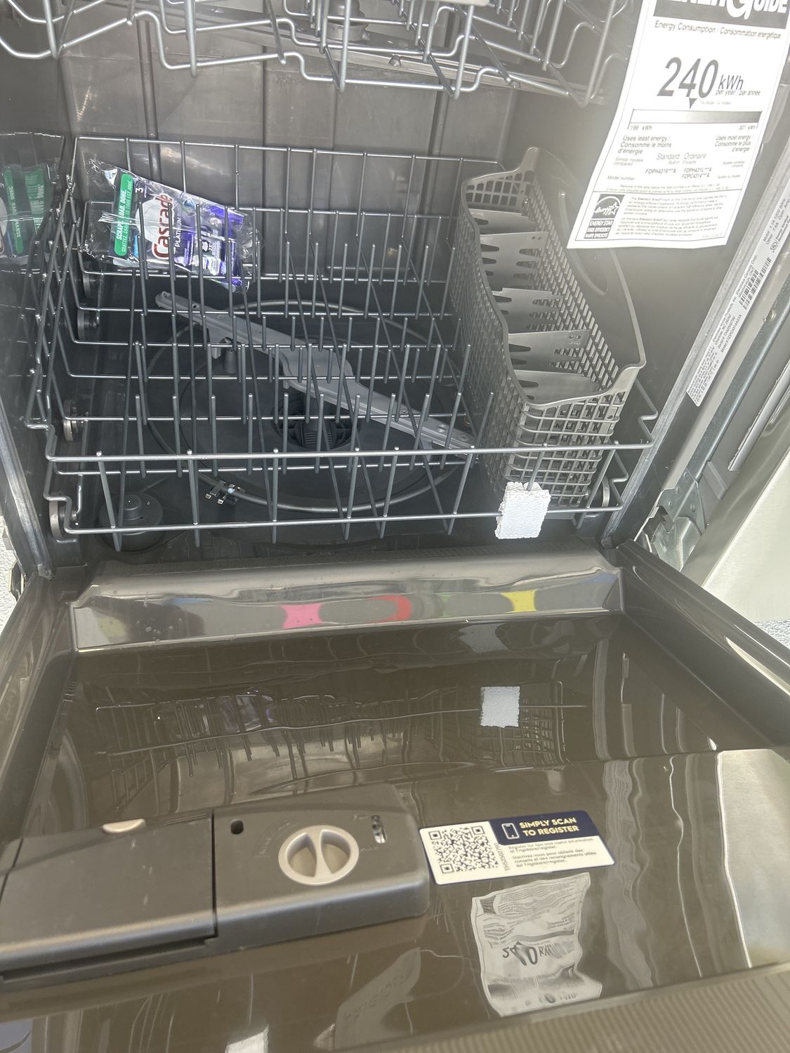 FDPC4314AS FRIGIDAIRE DISHWASHER 24&quot; FRONT CONTROL, BUILT IN, STAINLESS STEEL TALL TUB, 4-CYCLE, 54 dBA, ENERGY STAR