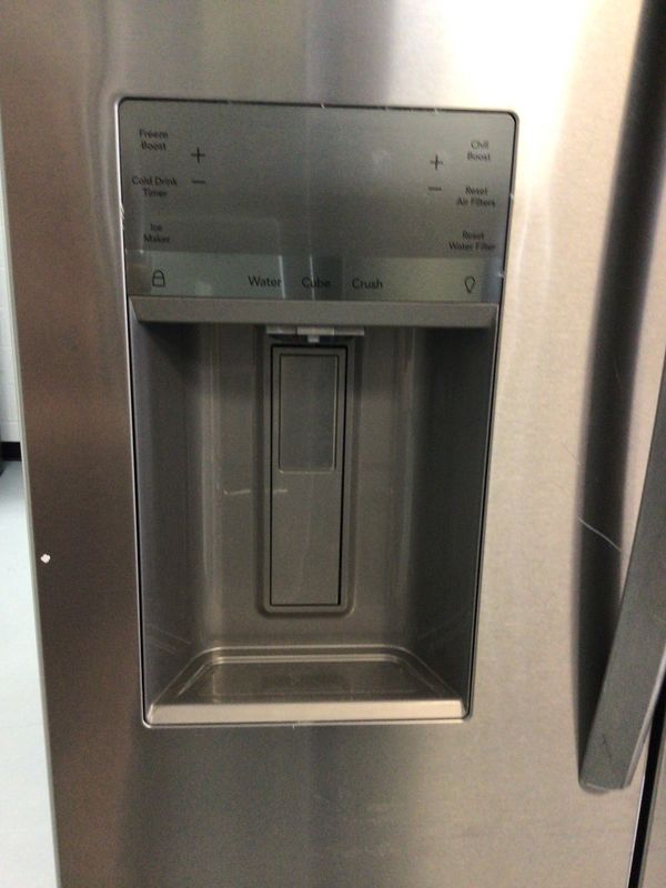 GRFS2853AF-2 FRIGIDAIRE GALLERY REFRIGERATOR, 28 cu.ft. 3-Door French Door, Dual Ice Maker,  Water &amp; Ice Dispenser, Frost Free, Adjustable Temperature Drawer, Sabboth Mode, Energy Star,  Finger Print 