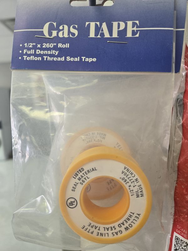 ACC: TEFLON TAPE FOR GASLINE