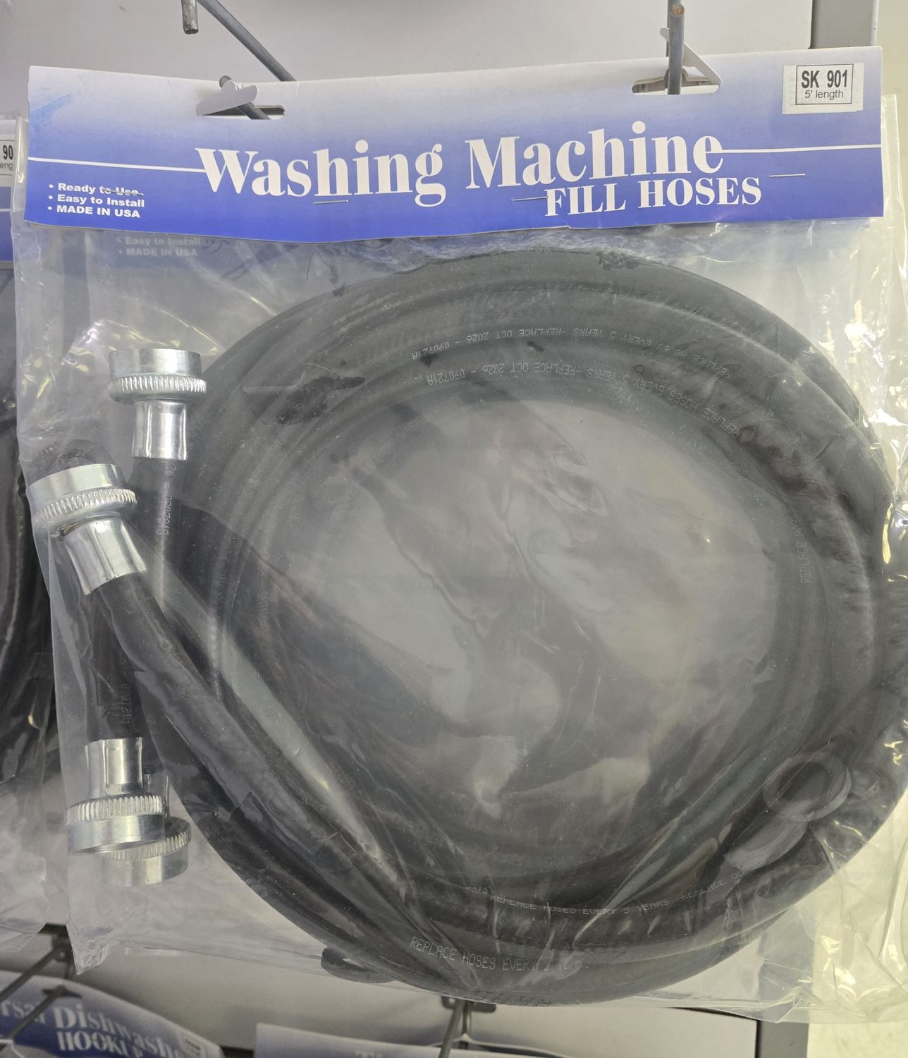 ACC: RUBBER WASHER FILL HOSE 5'