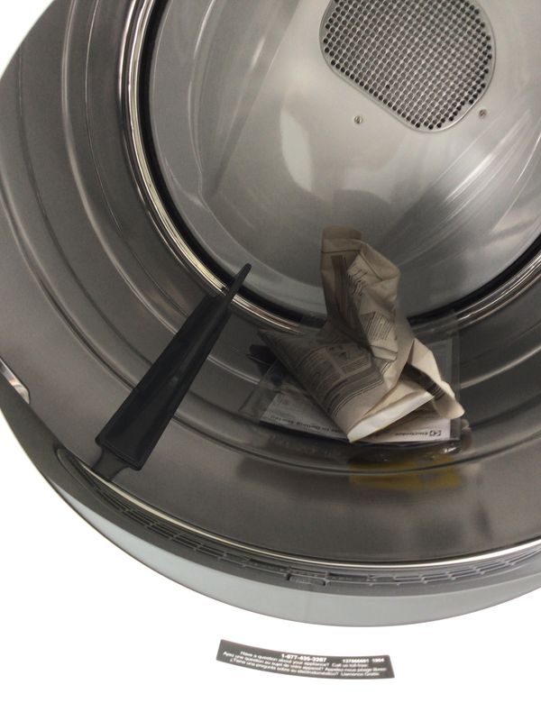 ELFG7437AG ELECTROLUX DRYER, GAS, 8 cu.ft. STACKABLE,18 MIN FAST DRY, INSTANT REFRESH STEAM CYCLE, MOISTURE SENSING, ECO NORMAL CYCLE, EXTRA TUMBLE, ENERGY STAR, GLACIER BLUE, H.38"W.27"D.31.5"