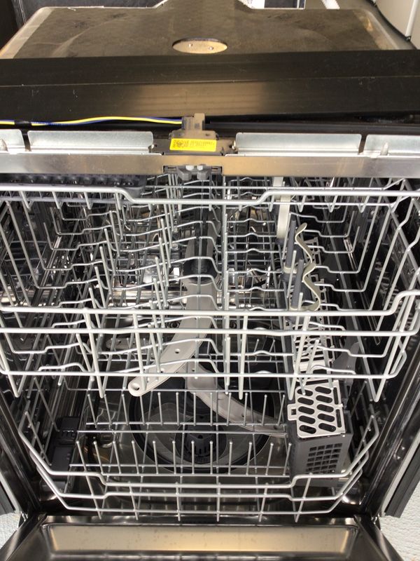 GDP670SYVFS GE Dishwasher  45 dBA, Top Control, Third Rack, Dry Boost, Steam and Sani, Active Flood Protect, Bottlewash &amp; Silverware Jets, Energy Star, Fingerprint Resistant Stainless Steel, H.33.4 - 