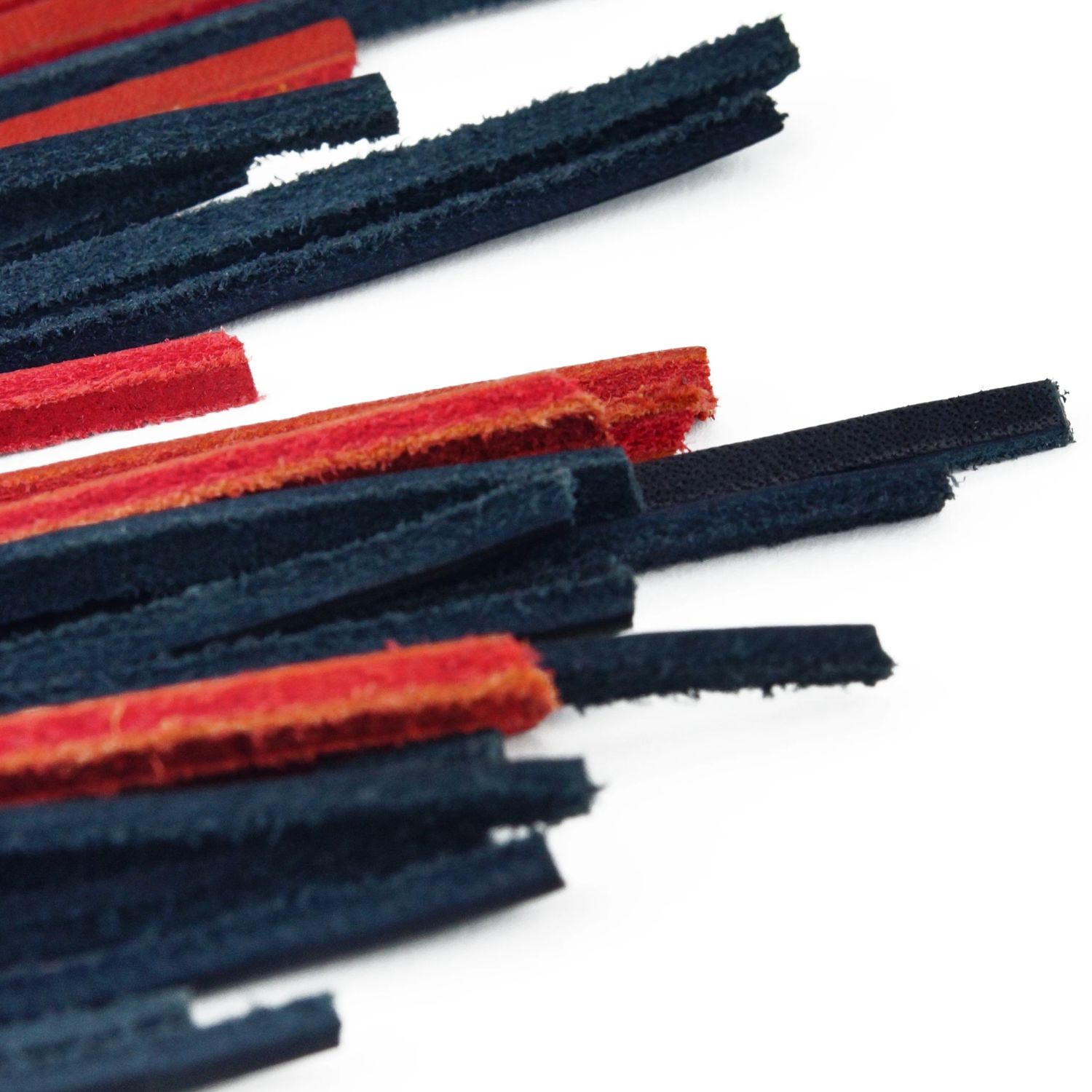 Bootlace Flogger, Color: Leather Pride