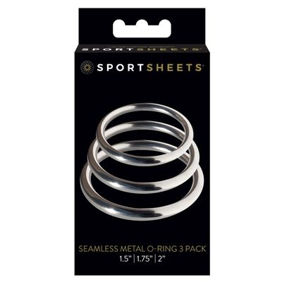 Seamless Metal O-Ring 3 Pack