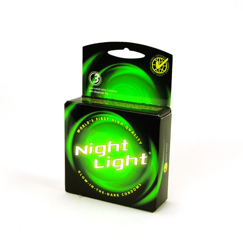 Night Light Glow-In-The-Dark Condoms