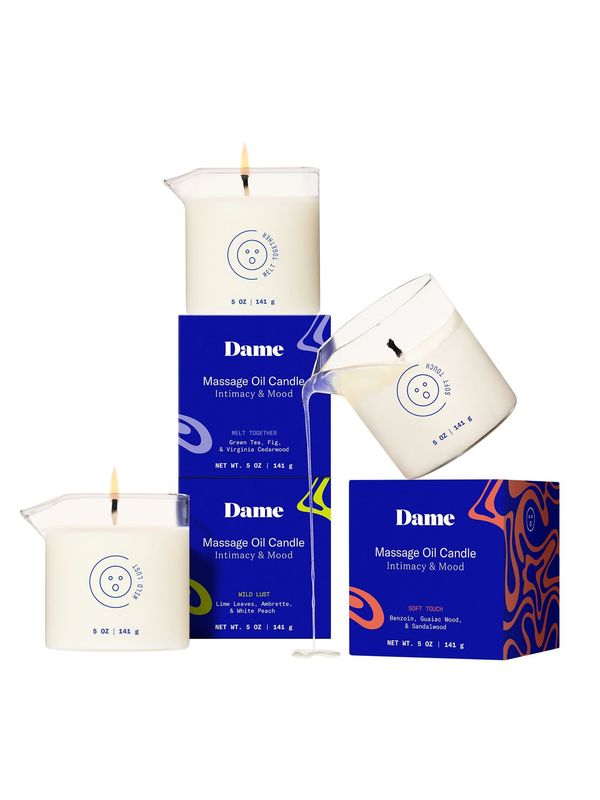 Dame Massage Oil Candle 