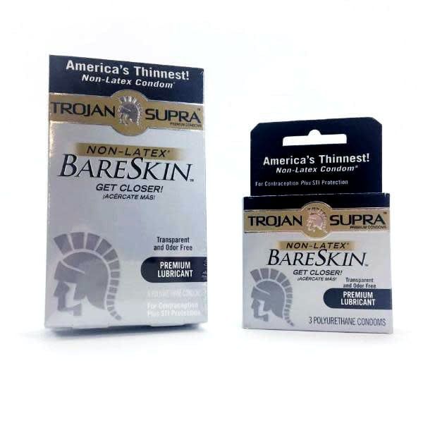 Trojan Supra BareSkin Non-Latex Condoms