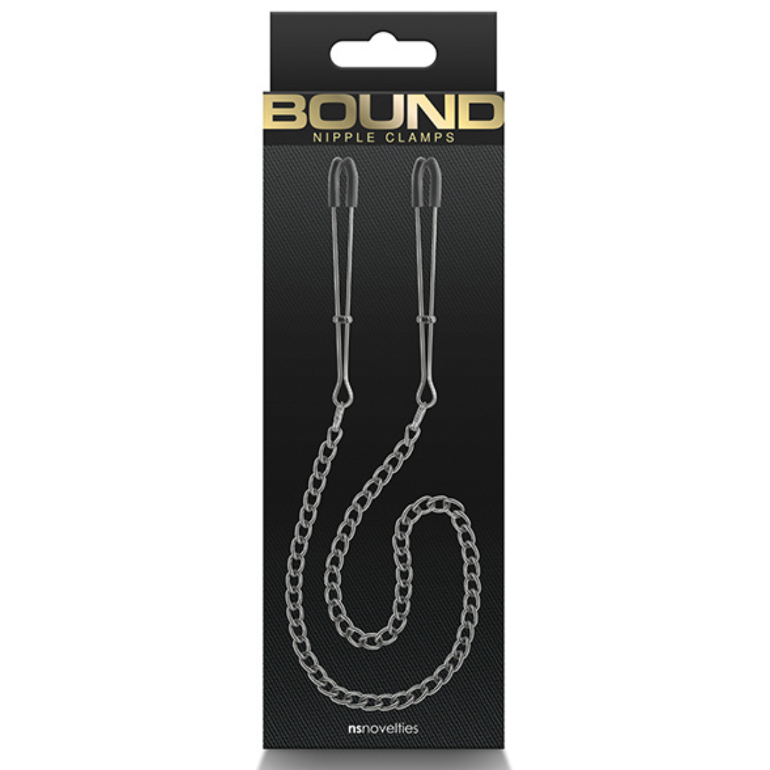 Bound DC3 Nipple Clamps- Gunmetal