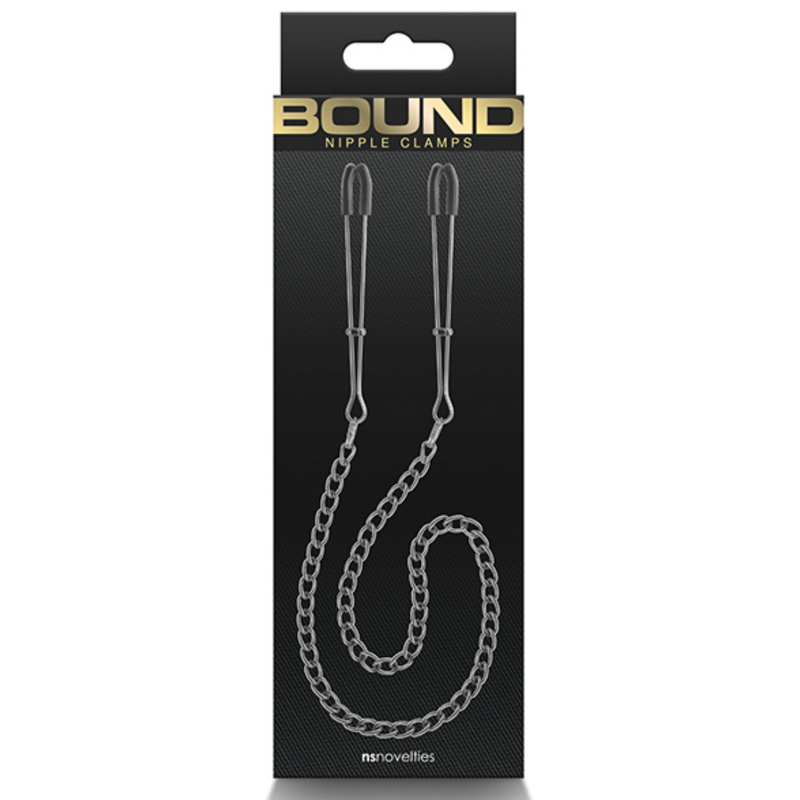 Bound DC3 Nipple Clamps- Gunmetal