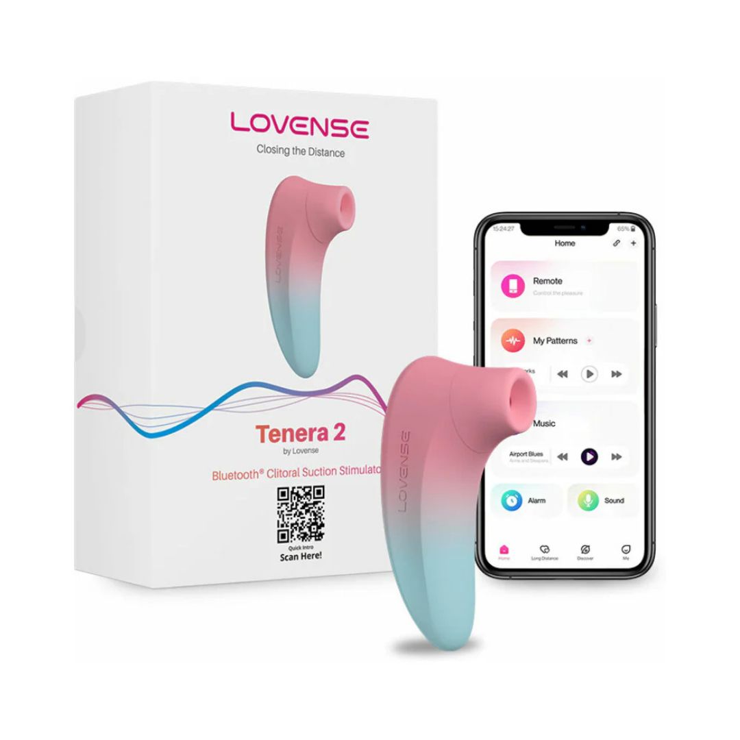 Lovense Tenera 2 Bluetooth Clitoral Suction Stimulator