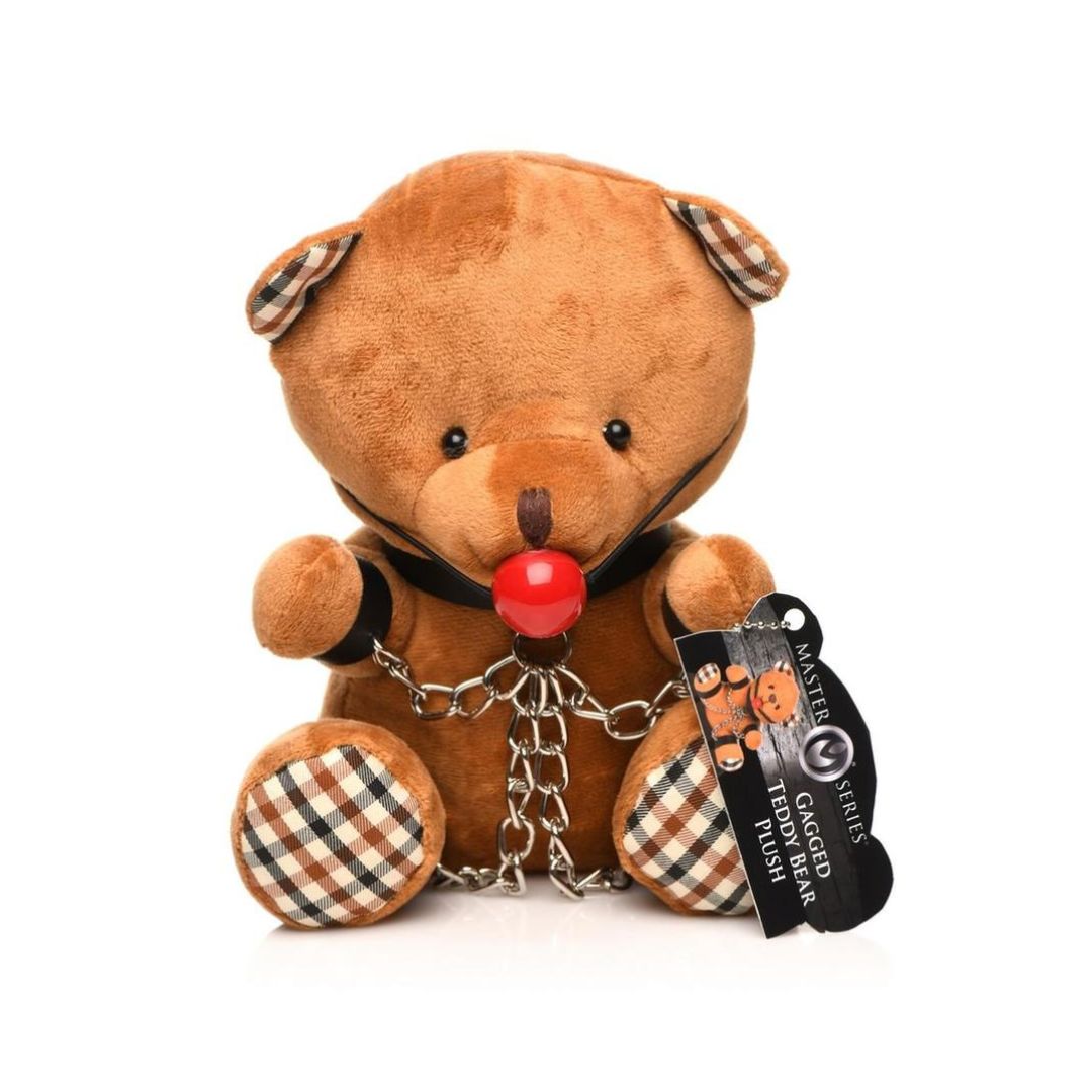 MS Gagged Teddy Bear- Brown
