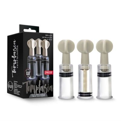 Temptasia Clit and Nipple Suckers 0.8&quot; Diameter