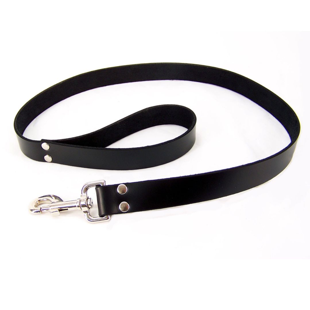 1&quot; Leather Leash