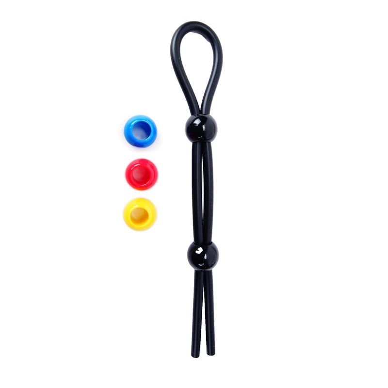 Cock Leash Double  Slide Adjustable