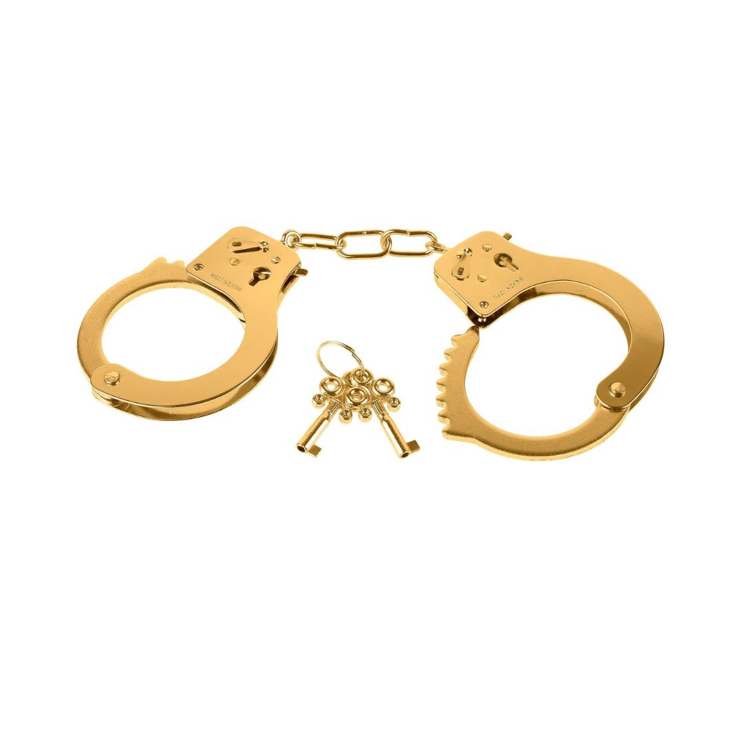Fetish Fantasy Gold Metal Cuffs