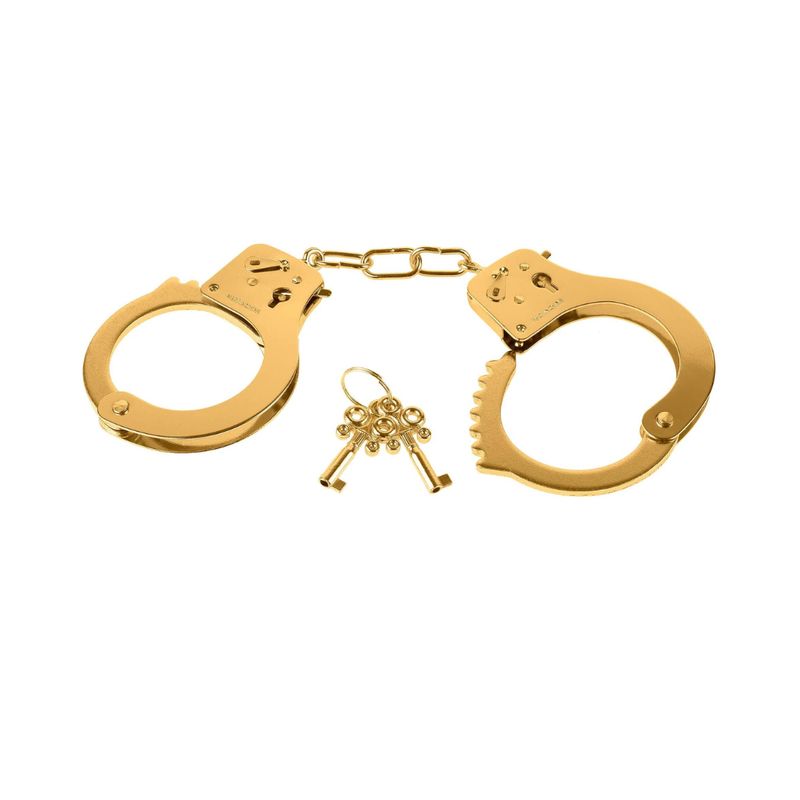 Fetish Fantasy Gold Metal Cuffs