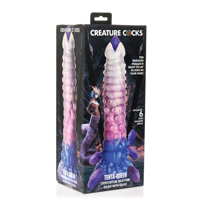 Creature Cocks Tenta Queen Ovipositor Dildo w/ Eggs