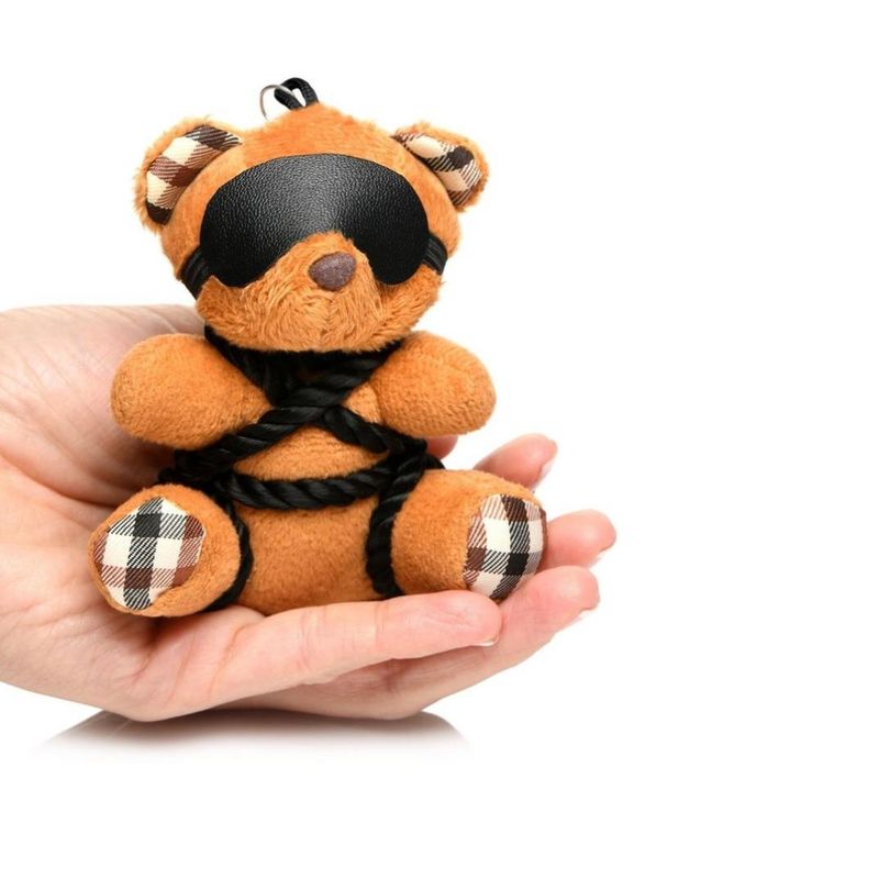 MS Rope Teddy Bear Keychain