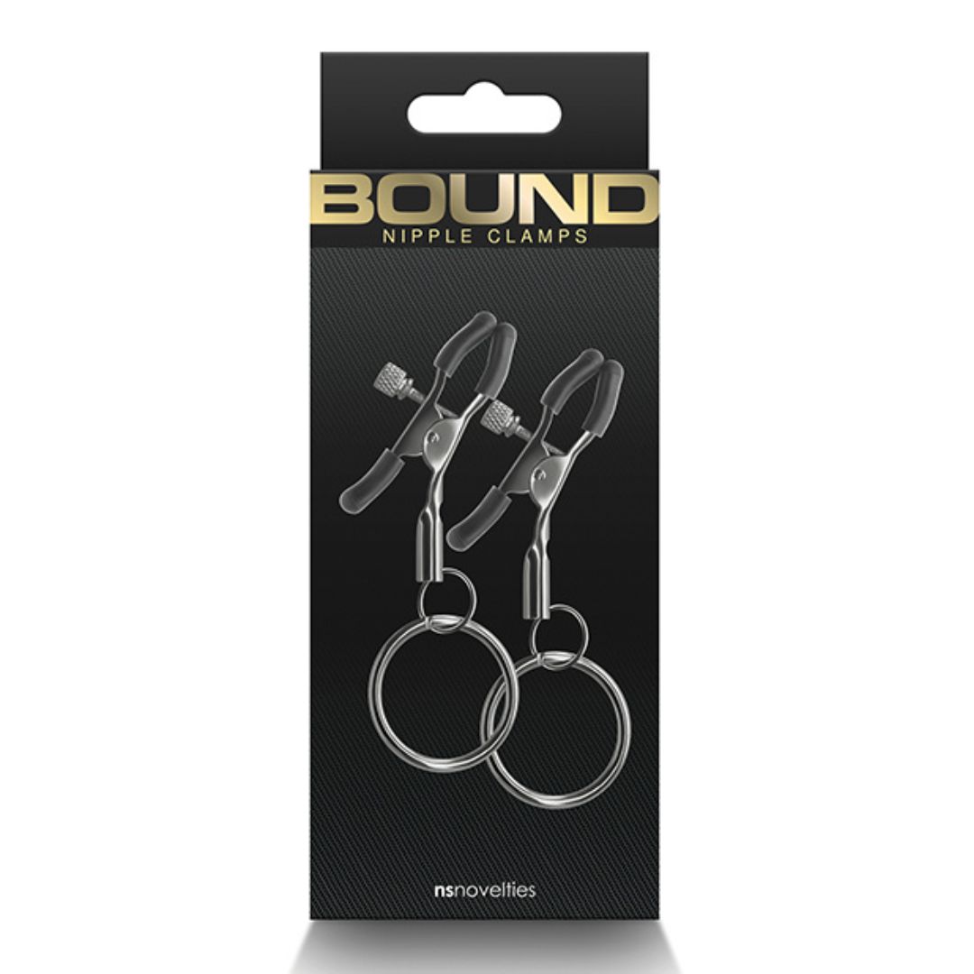 Bound C2 Nipple Clamps- Gunmetal