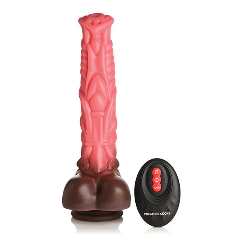Creature Cocks Centaur Thrusting &amp; Vibrating Dildo