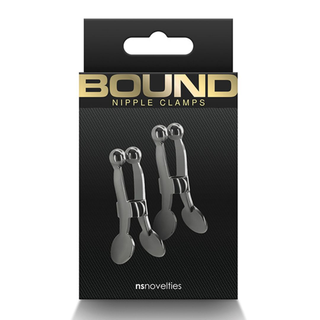 Bound C1 Nipple Clamps- Gunmetal