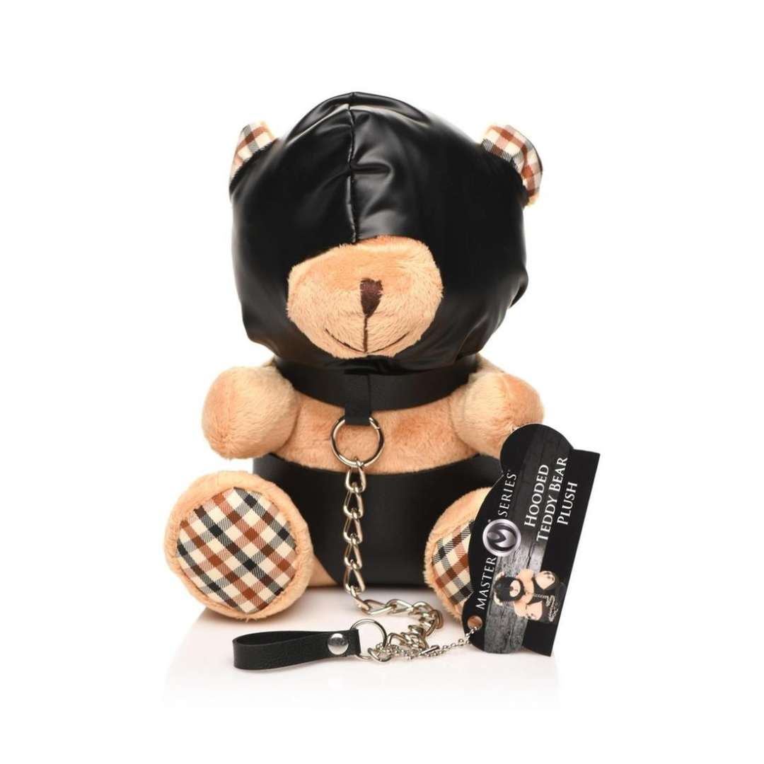 MS Hooded Teddy Bear- Tan