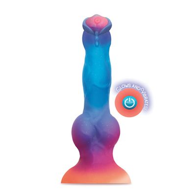 Alien Nation Glo-Spot Vibrating Silicone Dildo