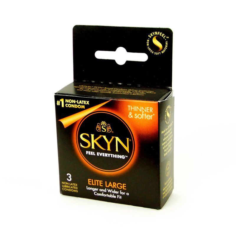 Skyn Elite Large Non-Latex Condoms