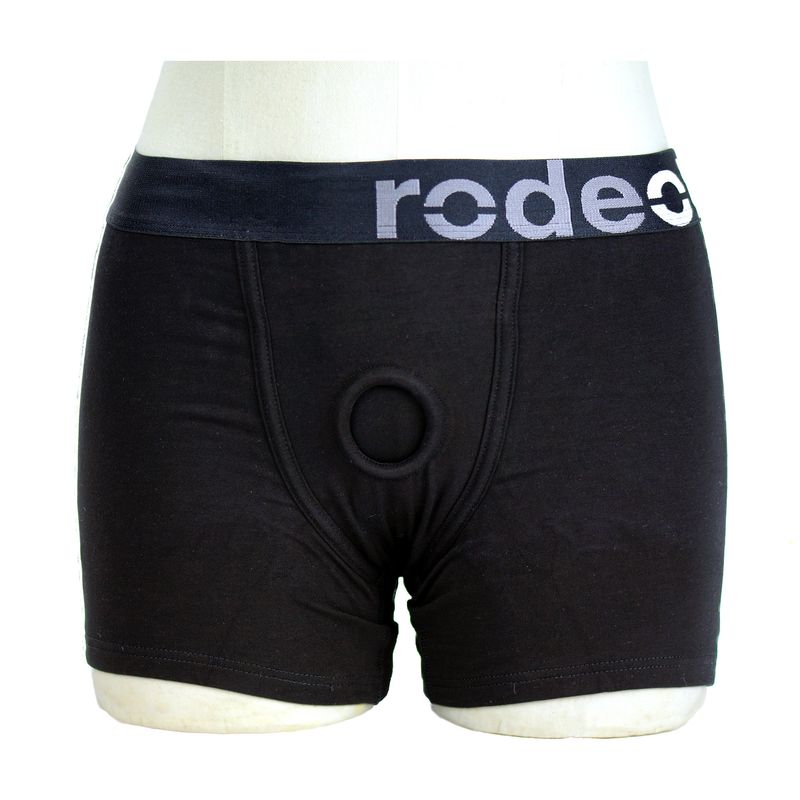 RodeoH Boxer + Harness Black
