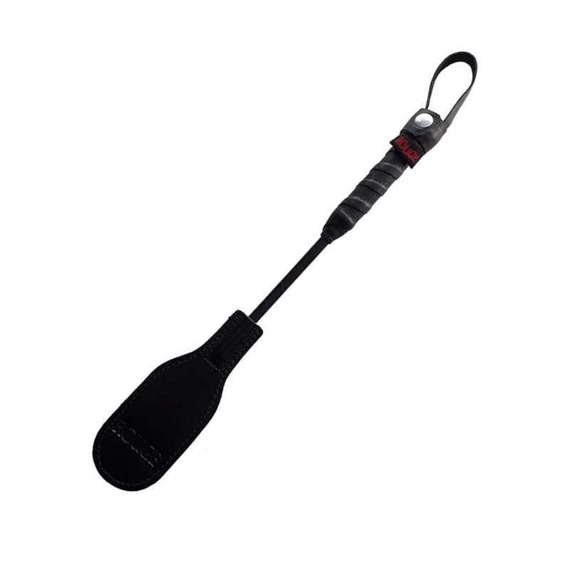 Rouge Mini Leather Oval Paddle Crop 