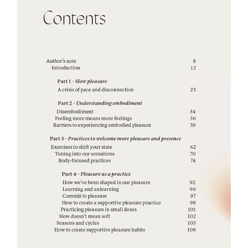 Slow Pleasure: Explore Your Pleasure Spectrum