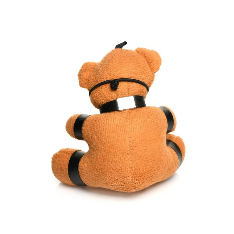 MS Gagged Teddy Bear Keychain