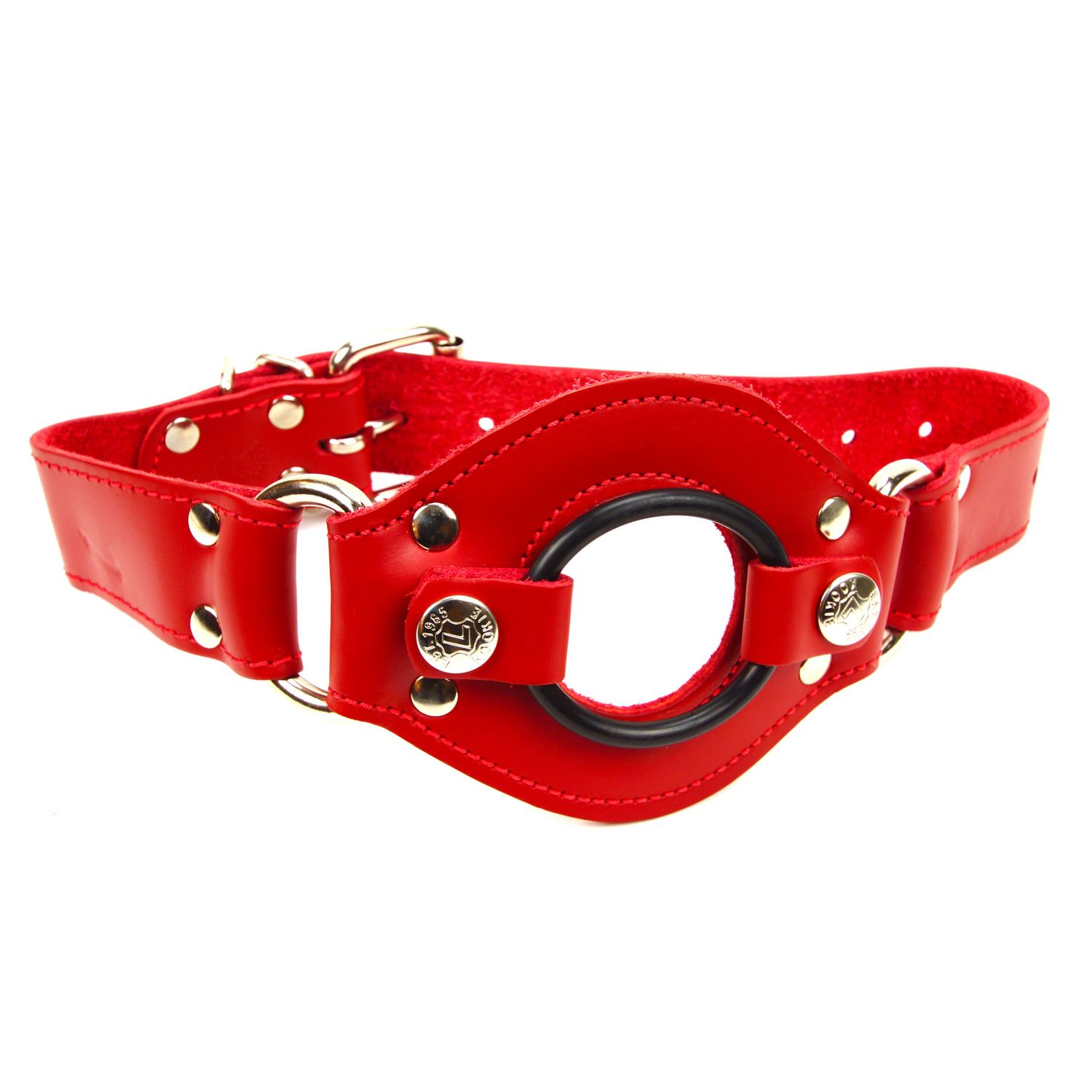 Face and Thigh Harness, Color: Red