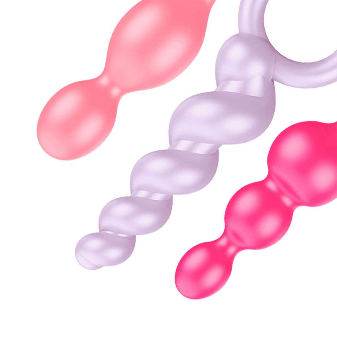 Satisfyer Booty Call Plugs, Color: Color