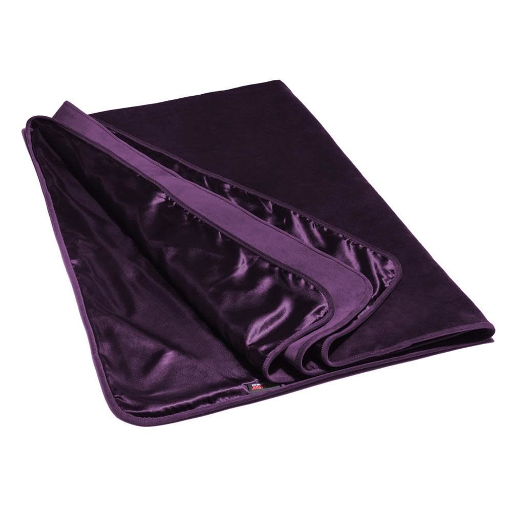 Fascinator Throw, Color: Aubergine
