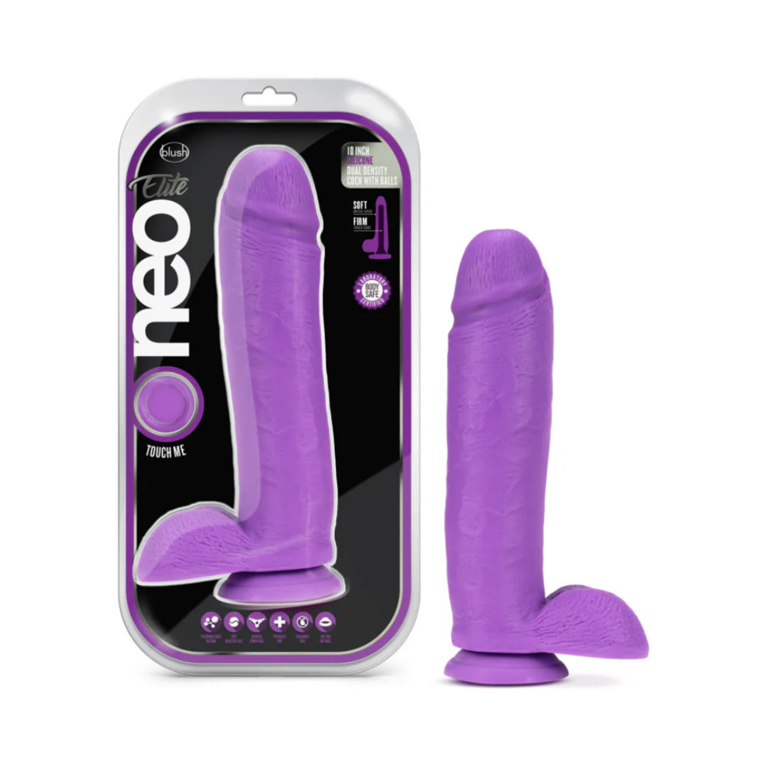 Neo Elite 10&quot; Dual Density, Color: Neon Purple